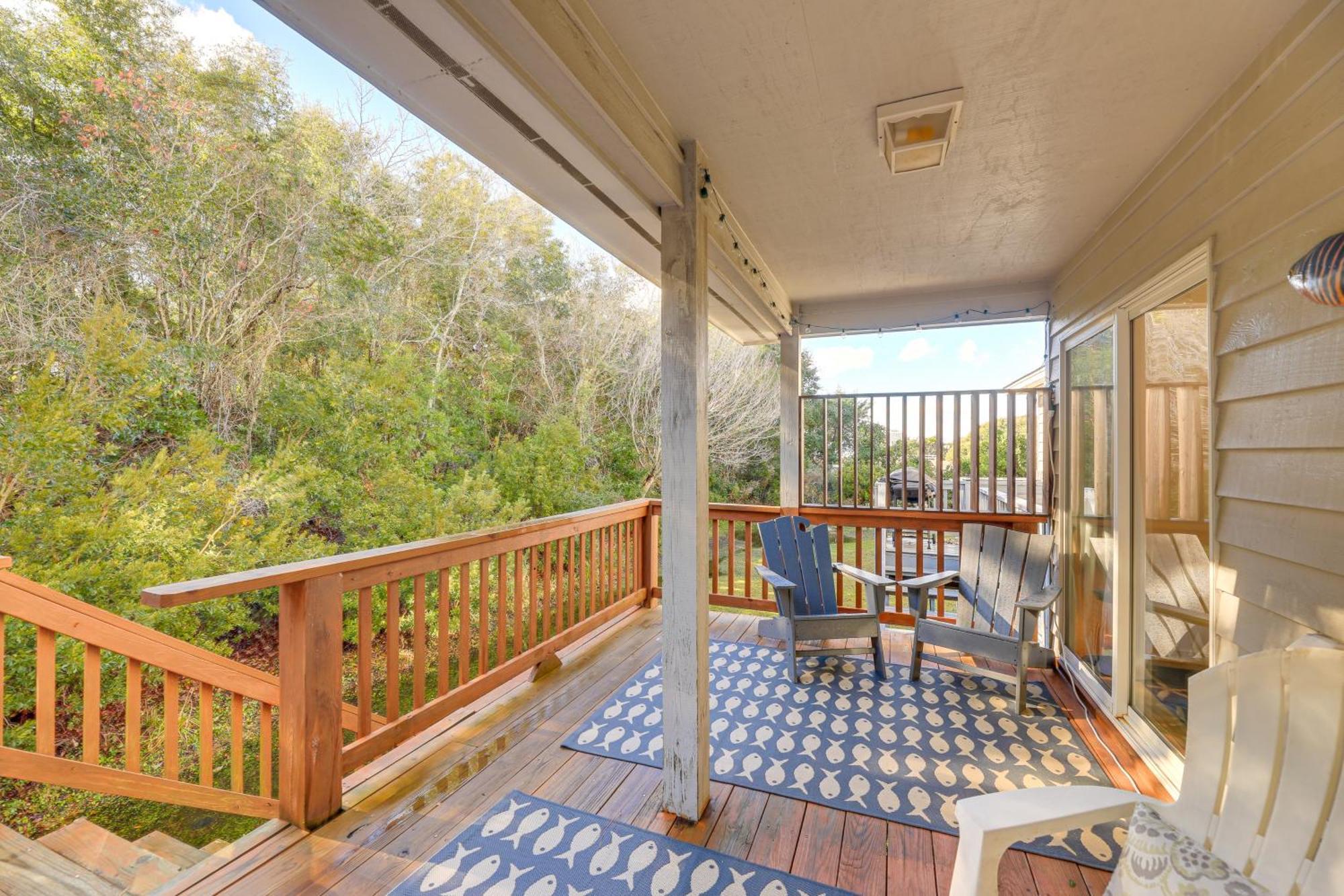 Well-Equipped Emerald Isle Townhome Pets Welcome! Eksteriør billede
