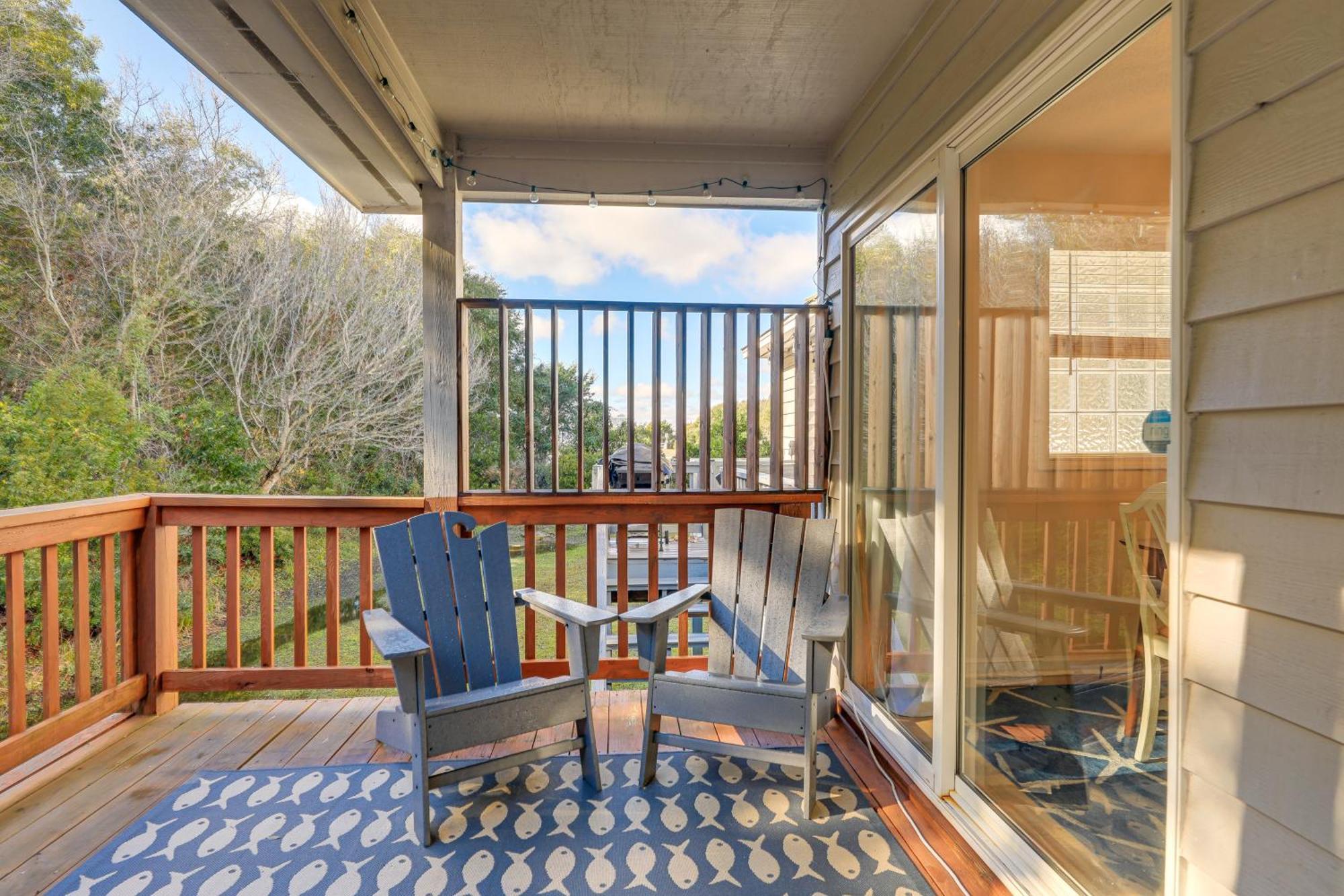 Well-Equipped Emerald Isle Townhome Pets Welcome! Eksteriør billede